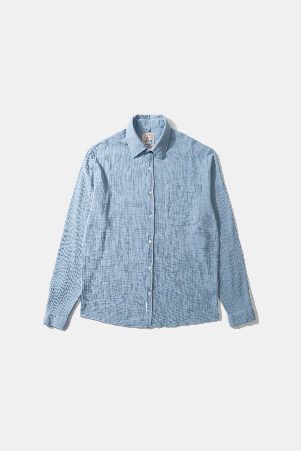 Edmmond Studios Snap Shirt Steel | Edmmond Studios | Mad About The Boy