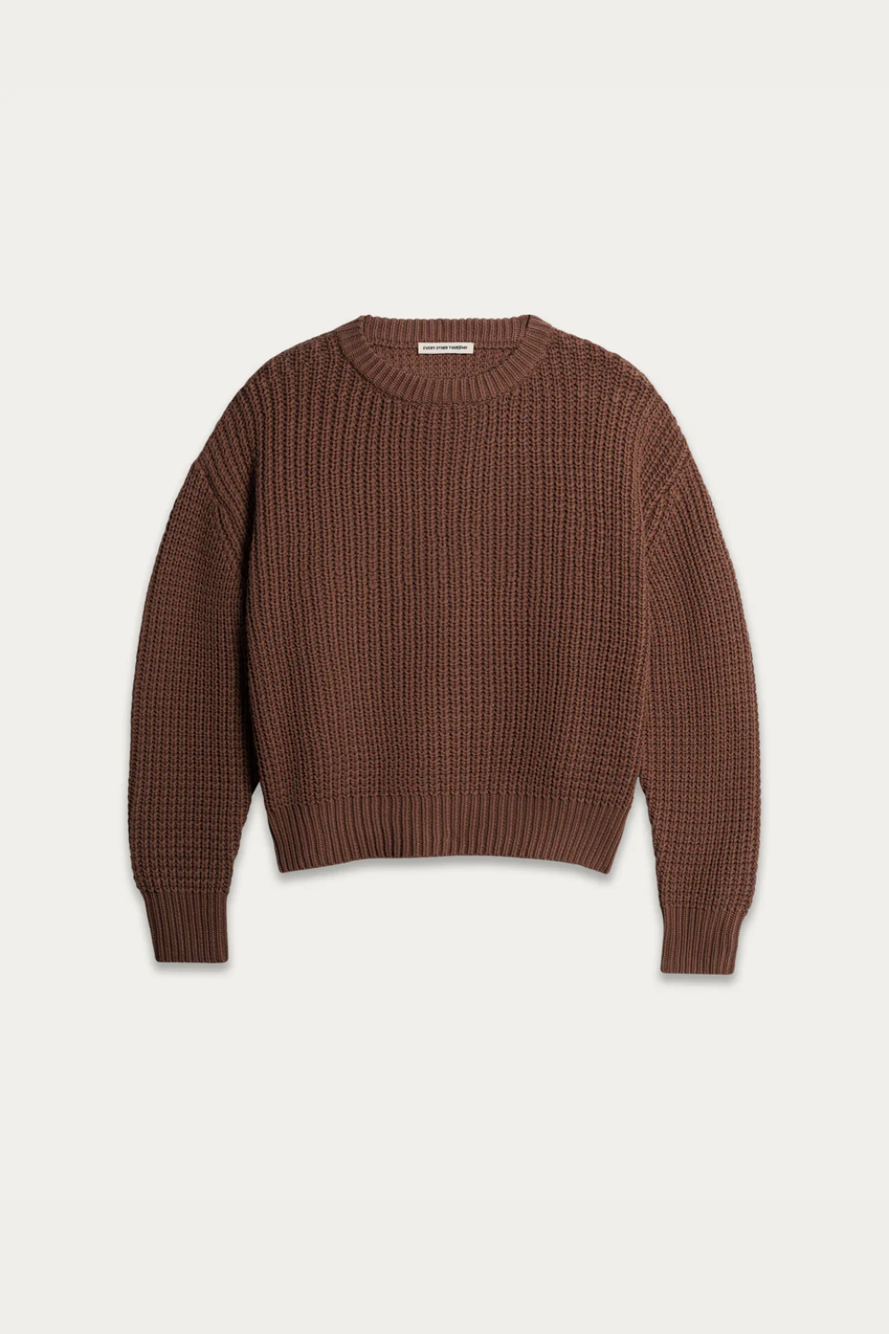 Every Other Thursday - Fishermans Knit - Brown | Every Other Thursday | Mad About The Boy