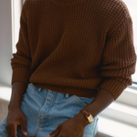 Every Other Thursday - Fishermans Knit - Brown | Every Other Thursday | Mad About The Boy