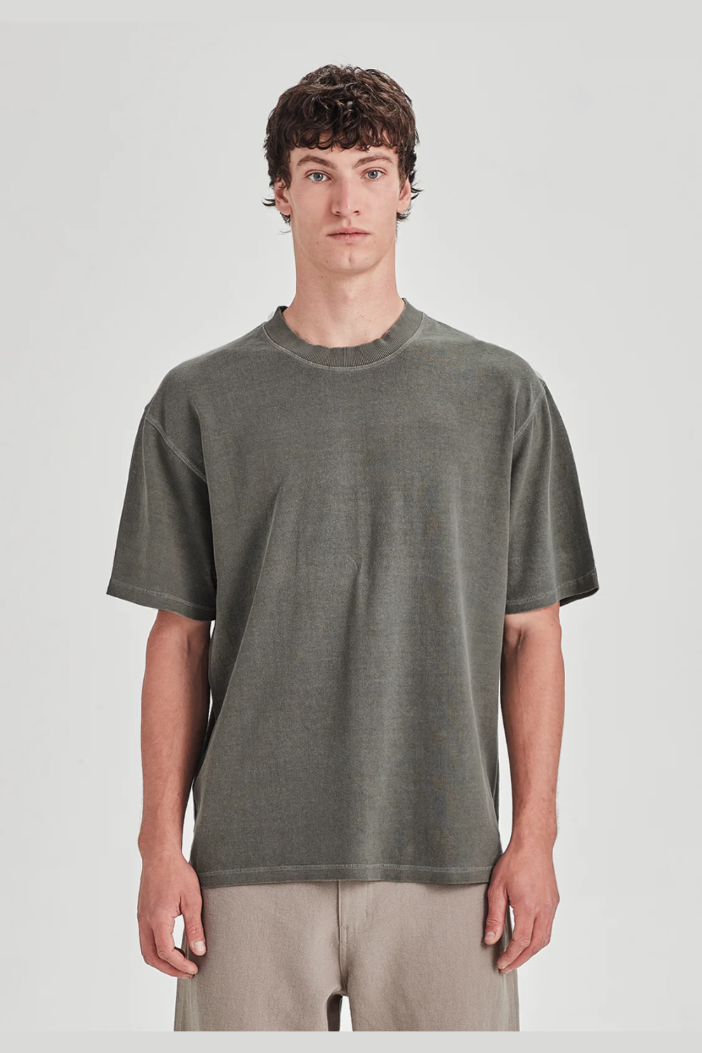 Commoners Hemp Jersey SS Tee - Vintage Fog | COMMONERS | Mad About The Boy