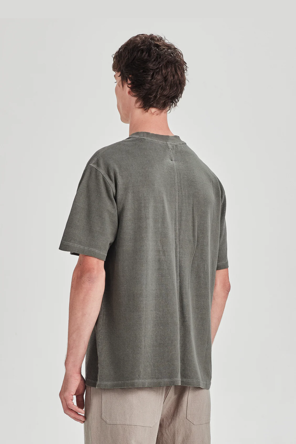 Commoners Hemp Jersey SS Tee - Vintage Fog | COMMONERS | Mad About The Boy