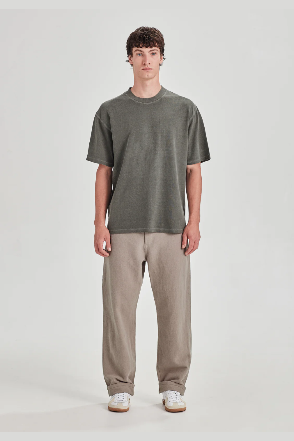 Commoners Hemp Jersey SS Tee - Vintage Fog | COMMONERS | Mad About The Boy