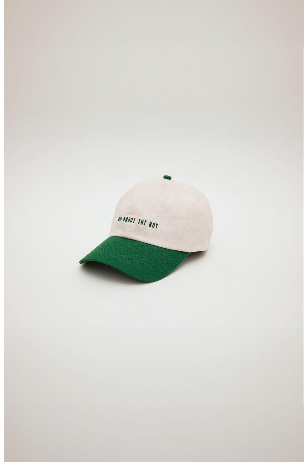 Mad About The Boy Dad Cap - Cream & Green | Mad About The Boy | Mad About The Boy