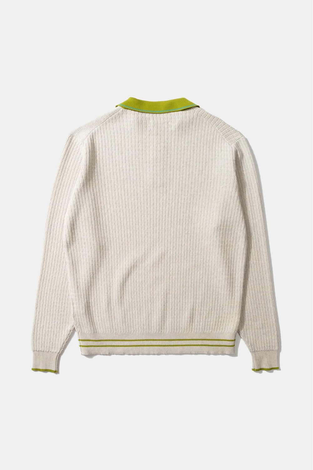 Edmmond Studios Knitted Polo Off White | Edmmond Studios | Mad About The Boy