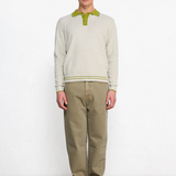 Edmmond Studios Knitted Polo Off White | Edmmond Studios | Mad About The Boy