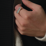 Don Du Ciel Bar Signet - Sterling Silver | DON DU CIEL | Mad About The Boy