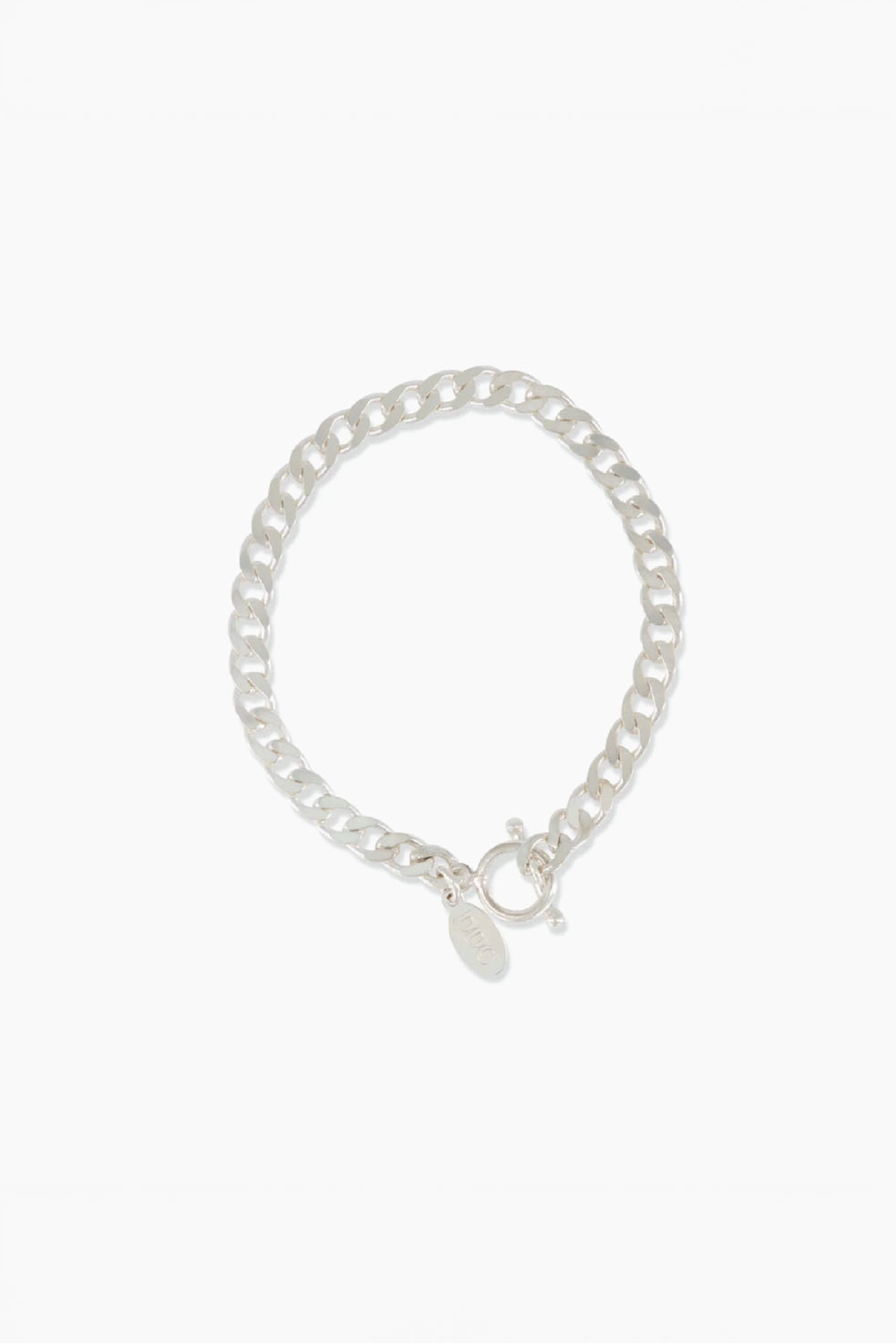Don Du Ciel Flat Curb Bracelet Sterling Silver | DON DU CIEL | Mad About The Boy