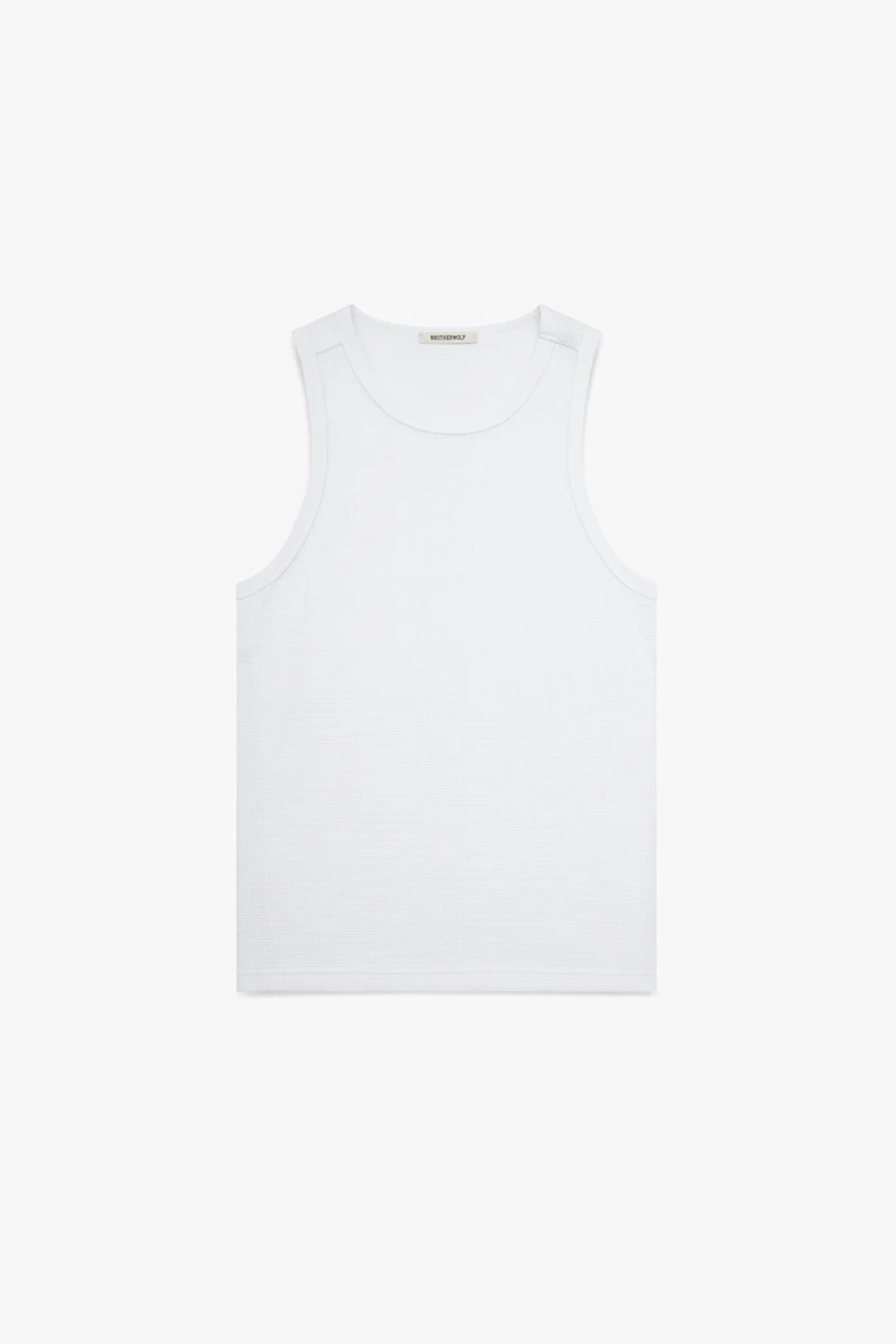 Perforated Tank - Off White | Brotherwolf | Mad About The Boy