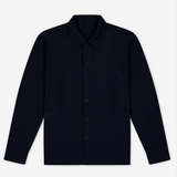 Seersucker Shacket - Navy | PORTER JAMES SPORTS | Mad About The Boy