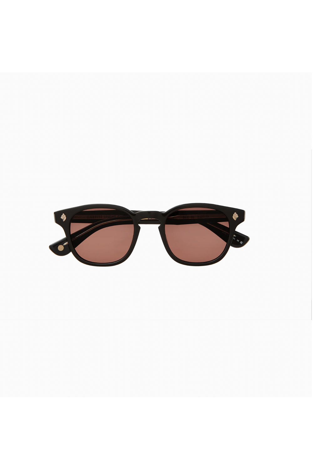 Garrett Leight Ace Sunglasses - Black/Semi-Flat Pure Rosewood | GARRETT LEIGHT | Mad About The Boy