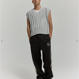 Cable Knit Cropped Vest | PORTER JAMES SPORTS | Mad About The Boy