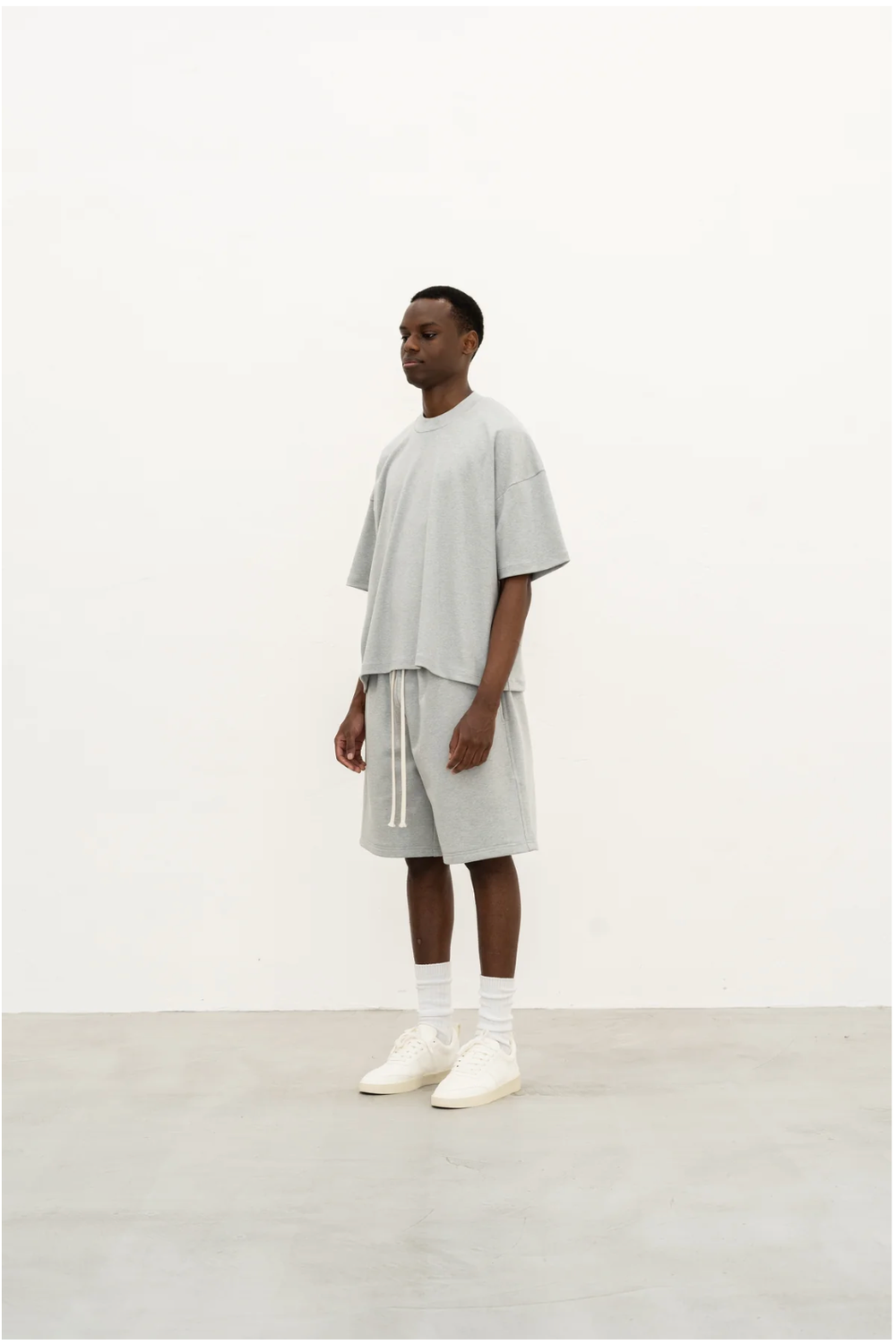 THE MELANGE COTTON T-SHIRT - MELANGE | SOLACE THEORY | Mad About The Boy