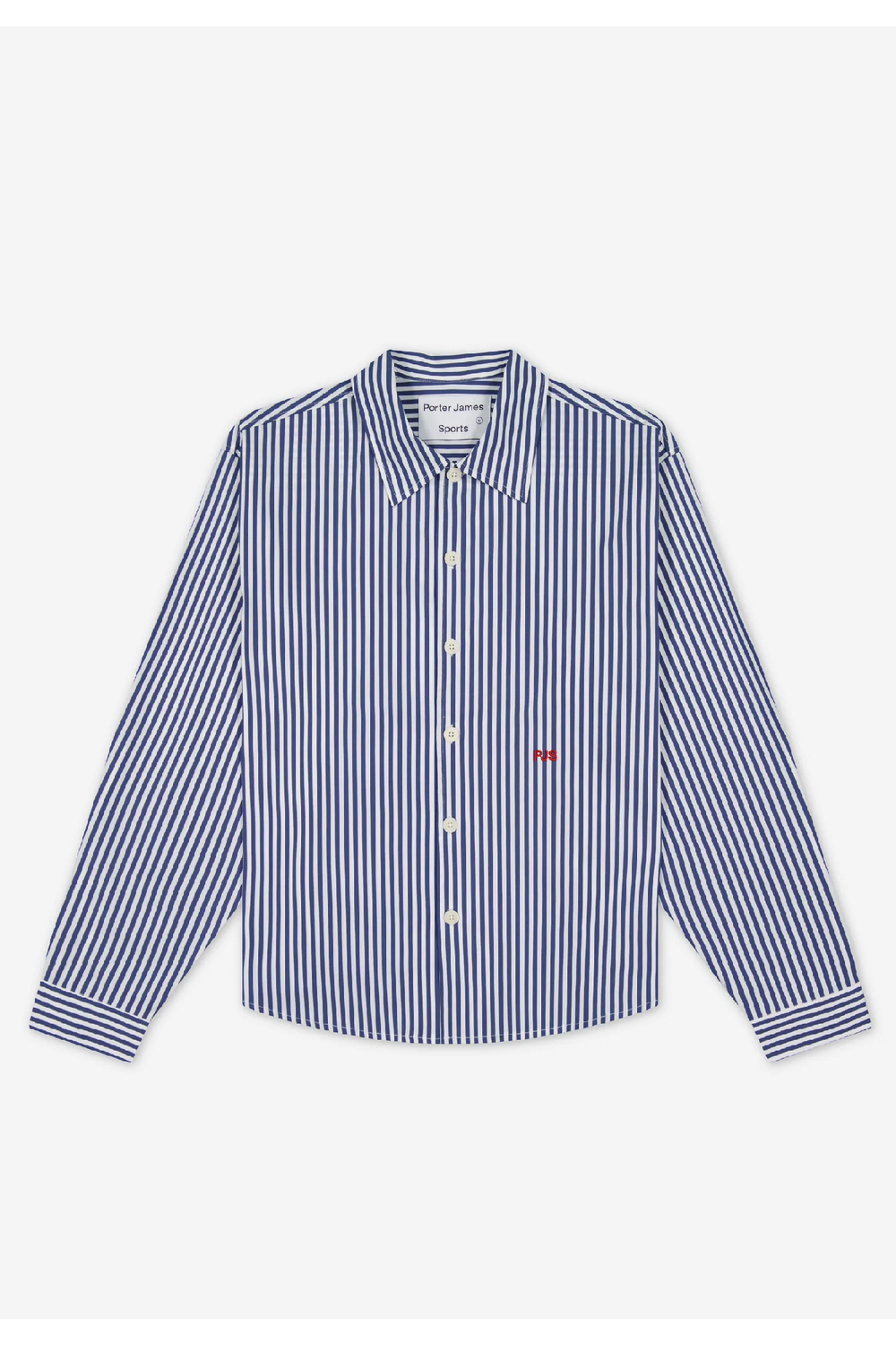 Big Business Shirt - Navy Stripe | PORTER JAMES SPORTS | Mad About The Boy