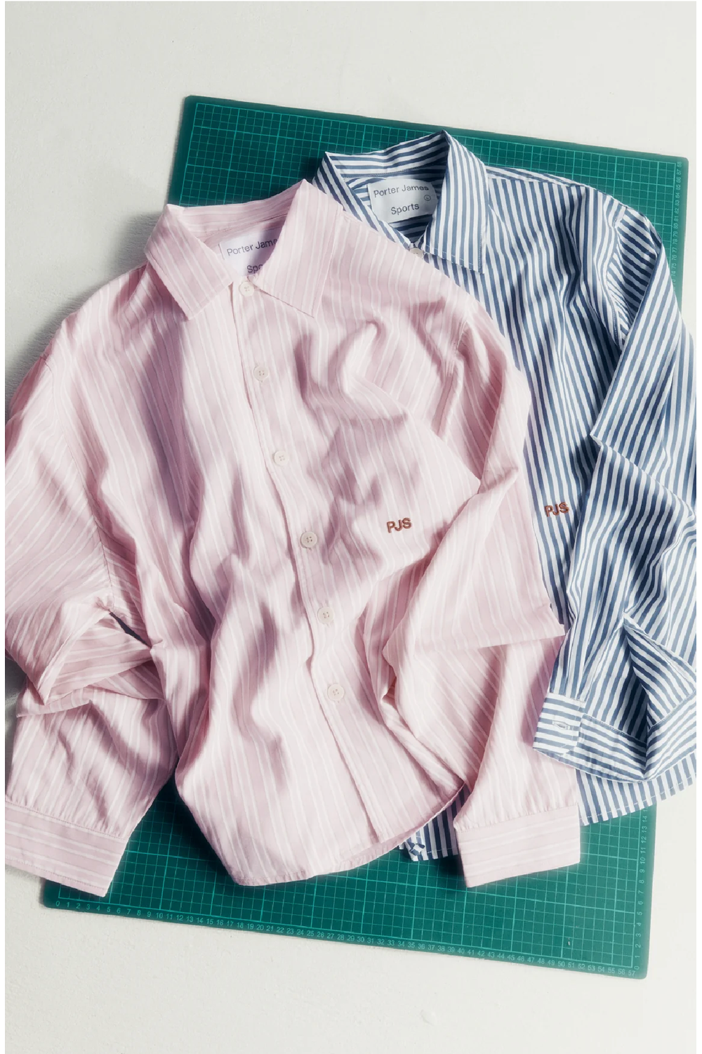 Big Business Shirt - Navy Stripe | PORTER JAMES SPORTS | Mad About The Boy