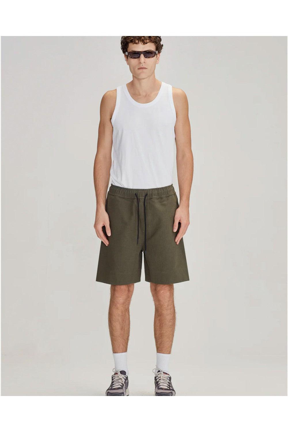 Commoners Standard Walkshort - Olive | COMMONERS | Mad About The Boy