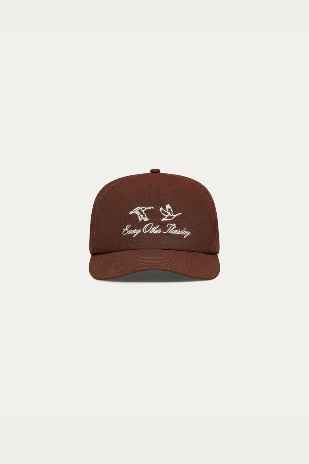 Every Other Thursday - Ripstop Geese Logo Snapback - Brown | Every Other Thursday | Mad About The Boy
