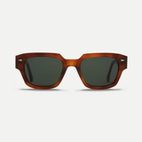 Rivoli Sunglasses - Orange Turtle / Dark Green | Ahlem Eyewear | Mad About The Boy
