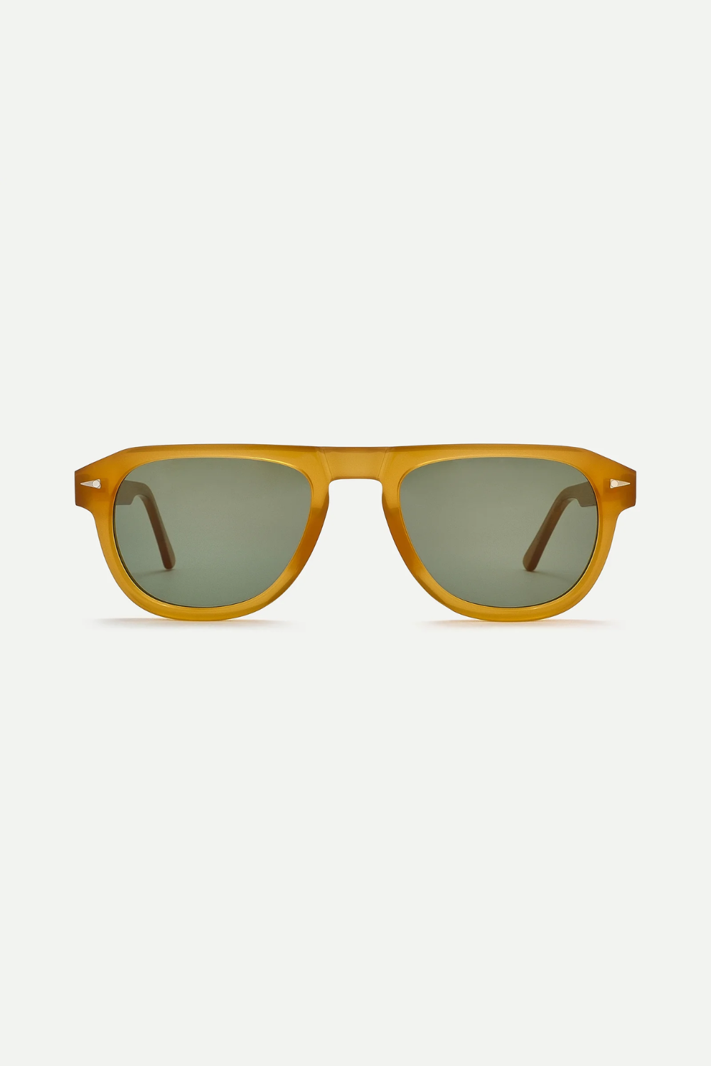 Carrousel Sunglasses - Peach / Khaki Light | Ahlem Eyewear | Mad About The Boy