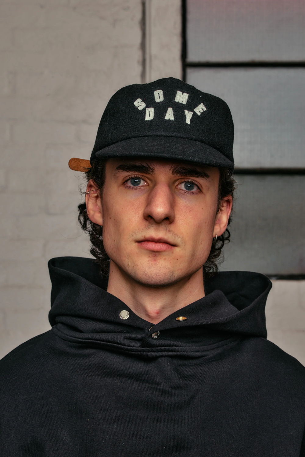 SOMEDAY FABRICATIONS SPELLOUT BALLCAP | BLACK | Someday Fabrications | Mad About The Boy