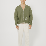 Porter James Sports Heavy Boxed Knit - Olive W/ Whip-Stitch | PORTER JAMES SPORTS | Mad About The Boy