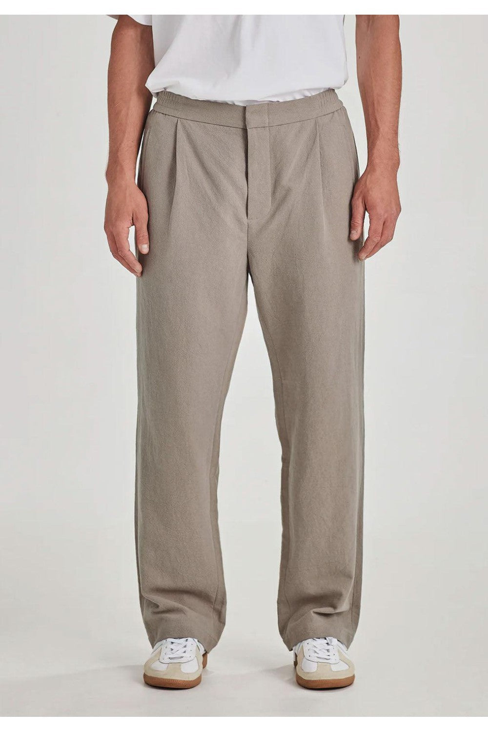 Mens Linen Cotton Work Pant / Smoke | COMMONERS | Mad About The Boy