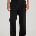 Mens Linen Cotton Work Pant / Black | COMMONERS | Mad About The Boy