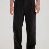 Mens Linen Cotton Work Pant / Black | COMMONERS | Mad About The Boy