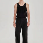 Mens Linen Cotton Work Pant / Black | COMMONERS | Mad About The Boy