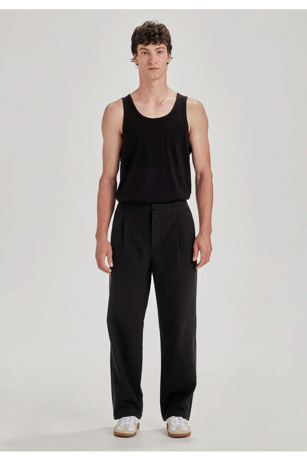 Mens Linen Cotton Work Pant / Black | COMMONERS | Mad About The Boy