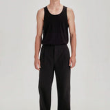 Mens Linen Cotton Work Pant / Black | COMMONERS | Mad About The Boy