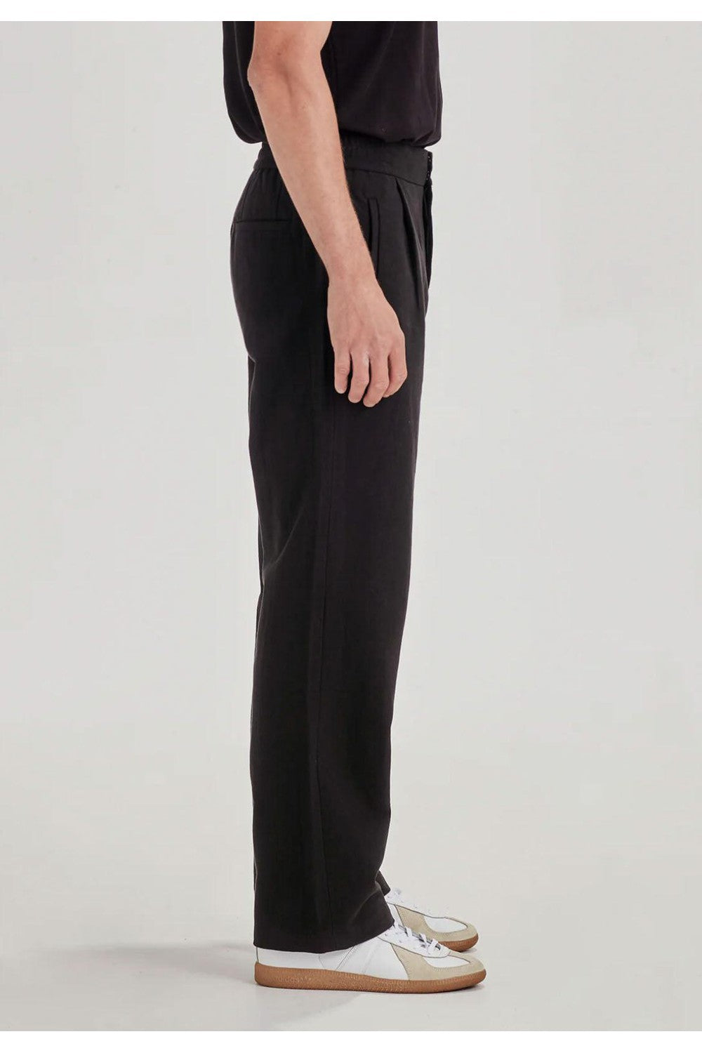 Mens Linen Cotton Work Pant / Black | COMMONERS | Mad About The Boy