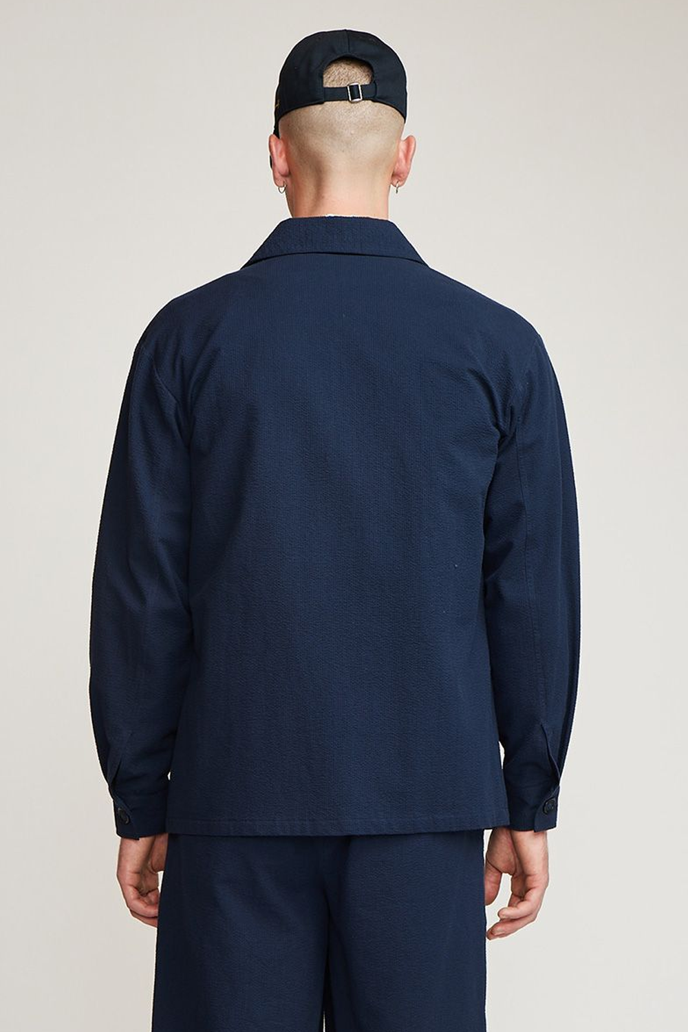 Brother Wolf Seersucker Navy | Brotherwolf | Mad About The Boy