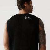 Porter James Sports Knitted Mesh Vest Black | PORTER JAMES SPORTS | Mad About The Boy