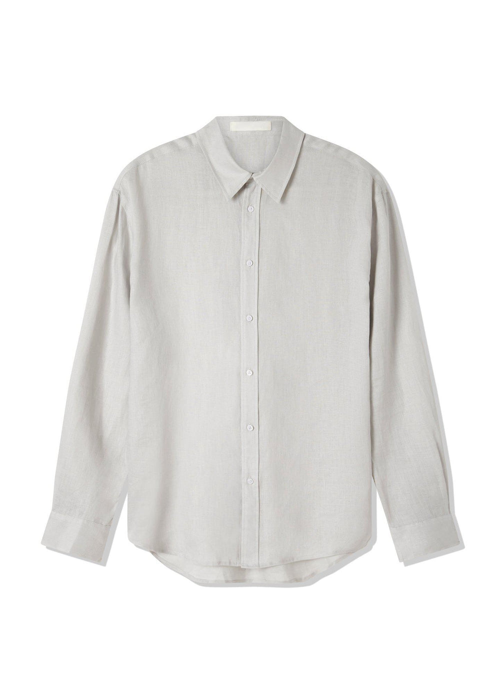 Classic Linen Shirt / Light Grey | SIR | Mad About The Boy