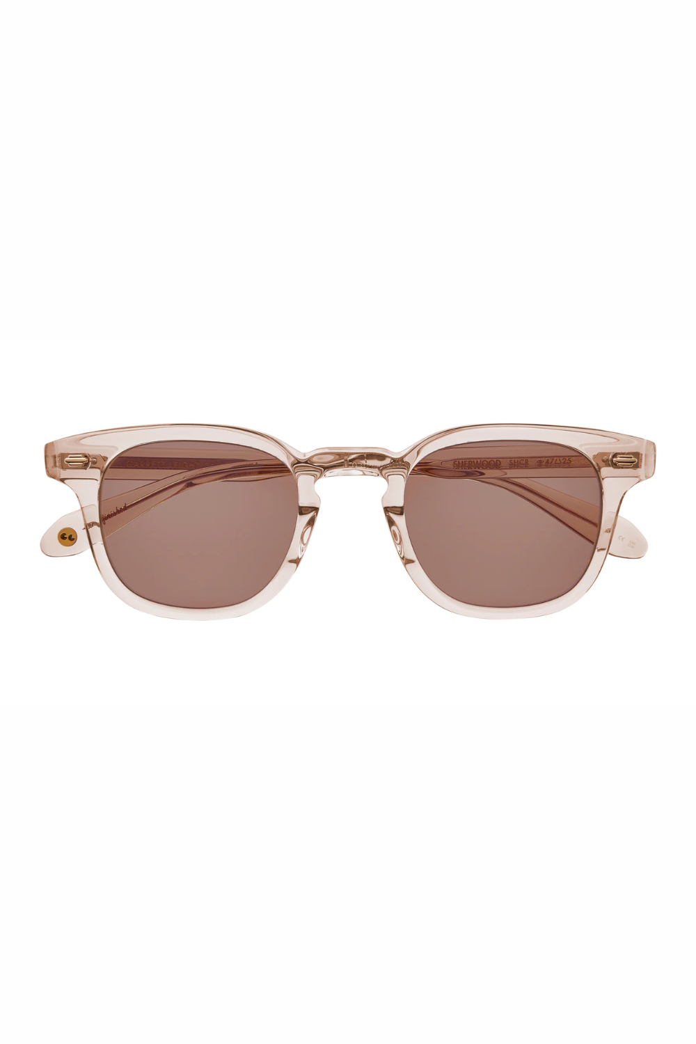 Garrett Leight Sherwood Sun - Shell Crystal/Pure Redwood | GARRETT LEIGHT | Mad About The Boy