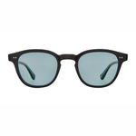 Garrett Leight Evan Sun - Black/Semi-Flat Pure Blue | GARRETT LEIGHT | Mad About The Boy