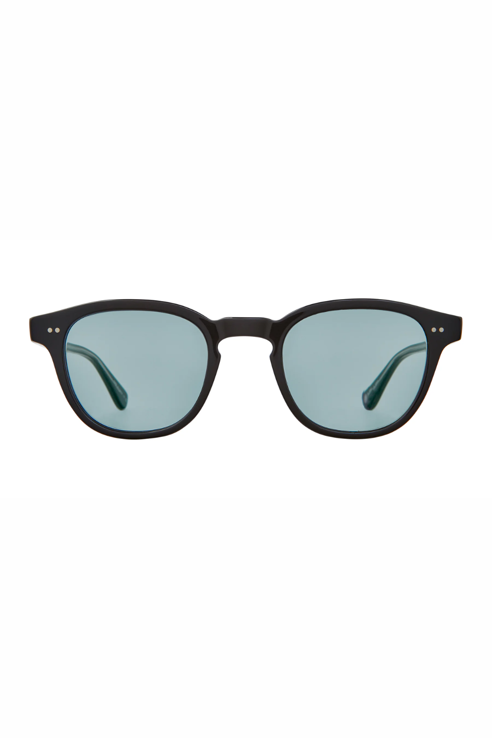 Garrett Leight Evan Sun - Black/Semi-Flat Pure Blue | GARRETT LEIGHT | Mad About The Boy