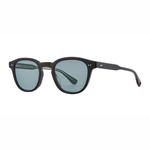 Garrett Leight Evan Sun - Black/Semi-Flat Pure Blue | GARRETT LEIGHT | Mad About The Boy