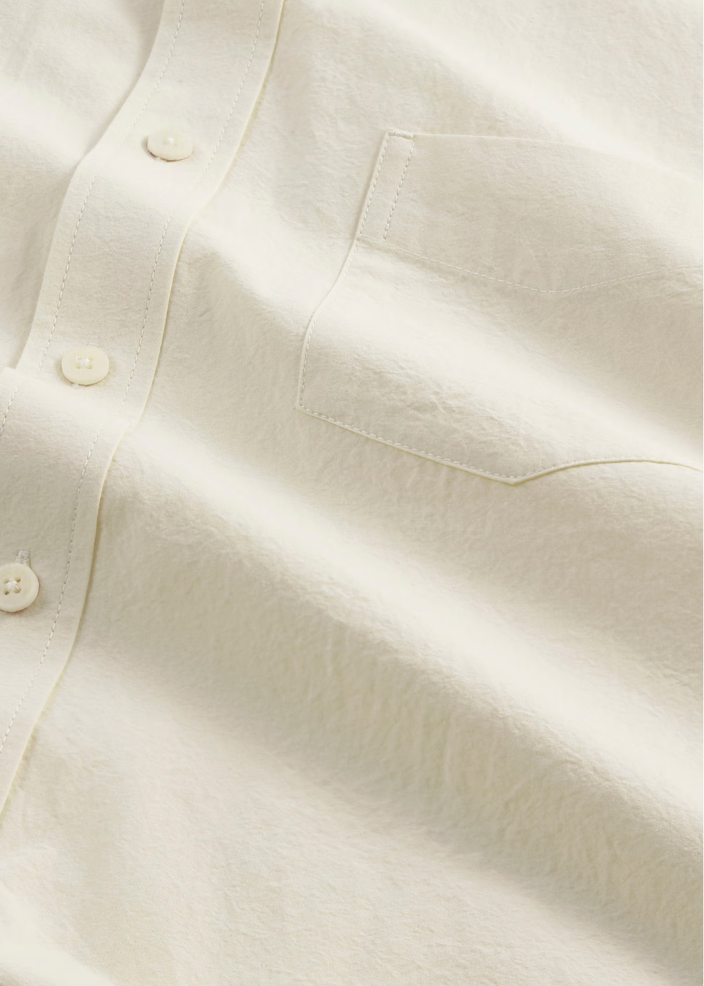 NN.07 Skyler Poplin Shirt Ivory | NN07 | Mad About The Boy