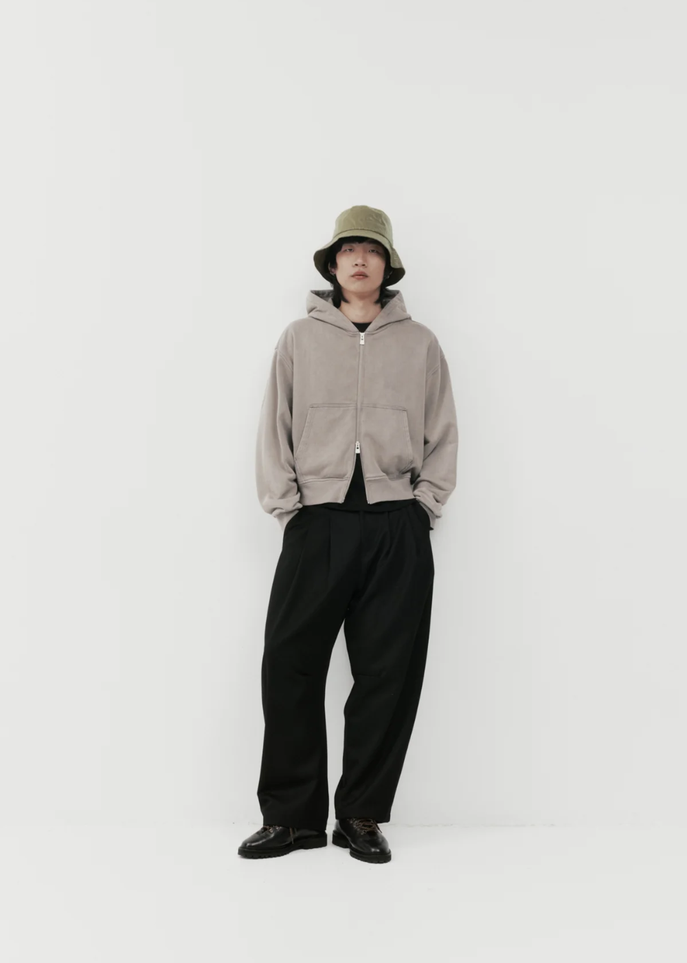 Tailored Hood - Aged Grey | PORTER JAMES SPORTS | Mad About The Boy