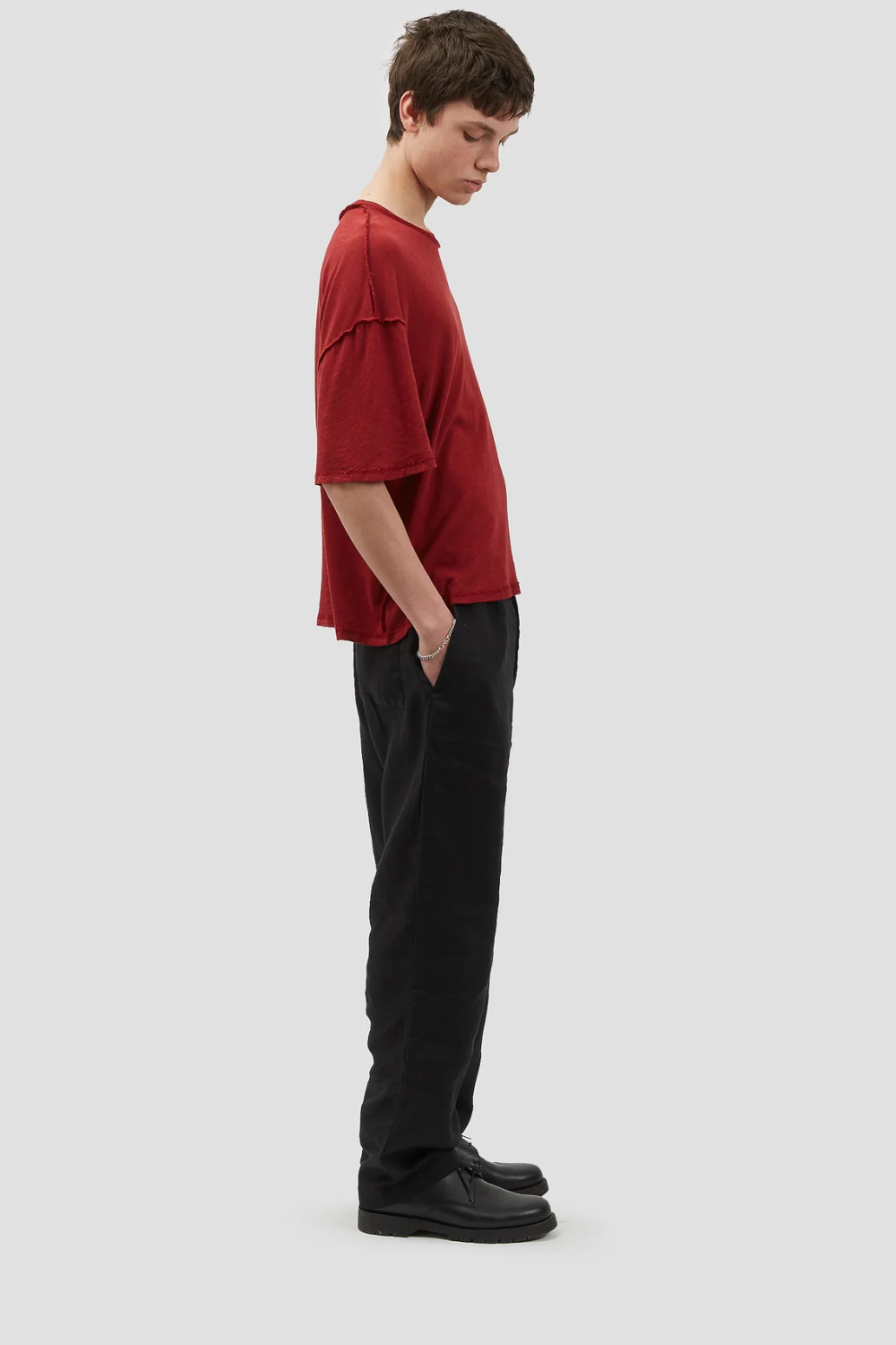 Lightweight T-Shirt Red | Fairly Normal | Mad About The Boy