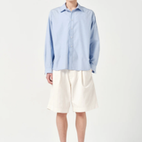 ASHA JASPER - Executive Shirt - Soft Blue Fil-à-fil | ASHA JASPER | Mad About The Boy