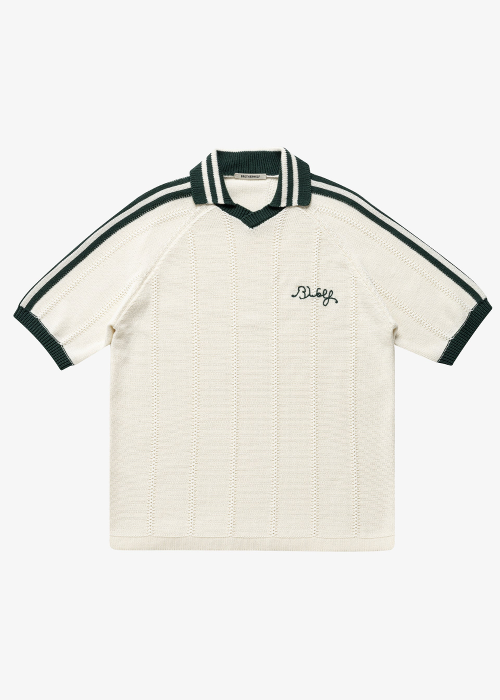 Brotherwolf - Piele Polo / Off-White | Brotherwolf | Mad About The Boy