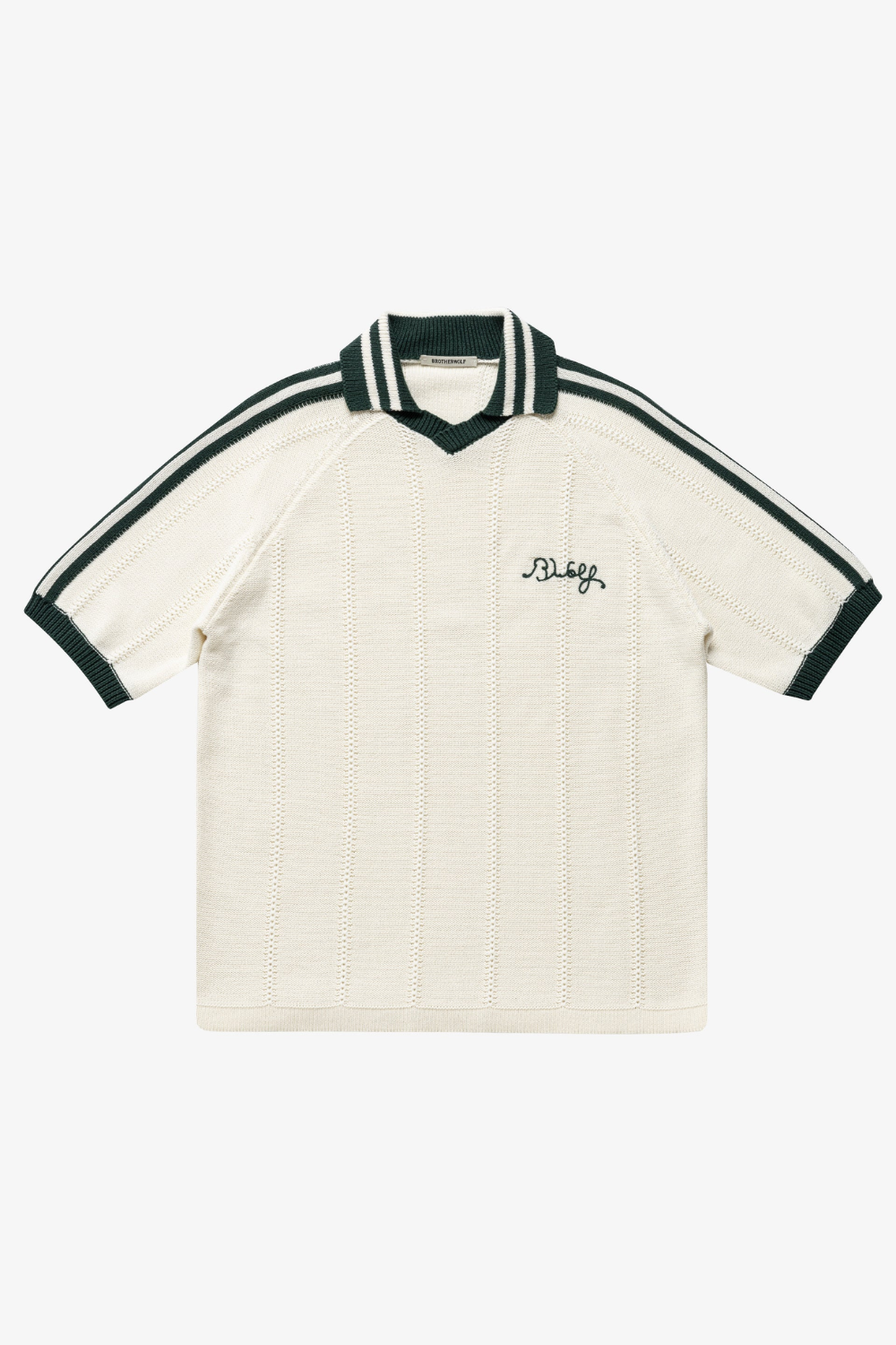 Brotherwolf - Piele Polo / Off-White | Brotherwolf | Mad About The Boy