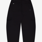 Dart-Knee Cargo Pants - Washed Black Herringbone | PORTER JAMES SPORTS | Mad About The Boy