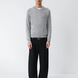Observe - Twisted Relaxed Trouser / Midnight Pinstripe