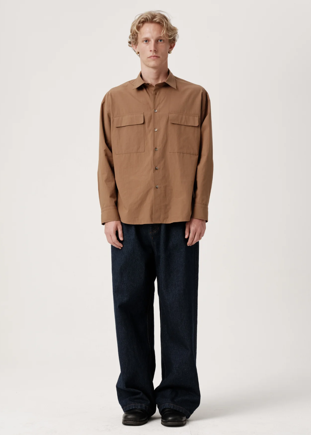 ASHA JASPER - Utility Shit / Cocoa Broadcloth | ASHA JASPER | Mad About The Boy