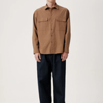 ASHA JASPER - Utility Shit / Cocoa Broadcloth | ASHA JASPER | Mad About The Boy