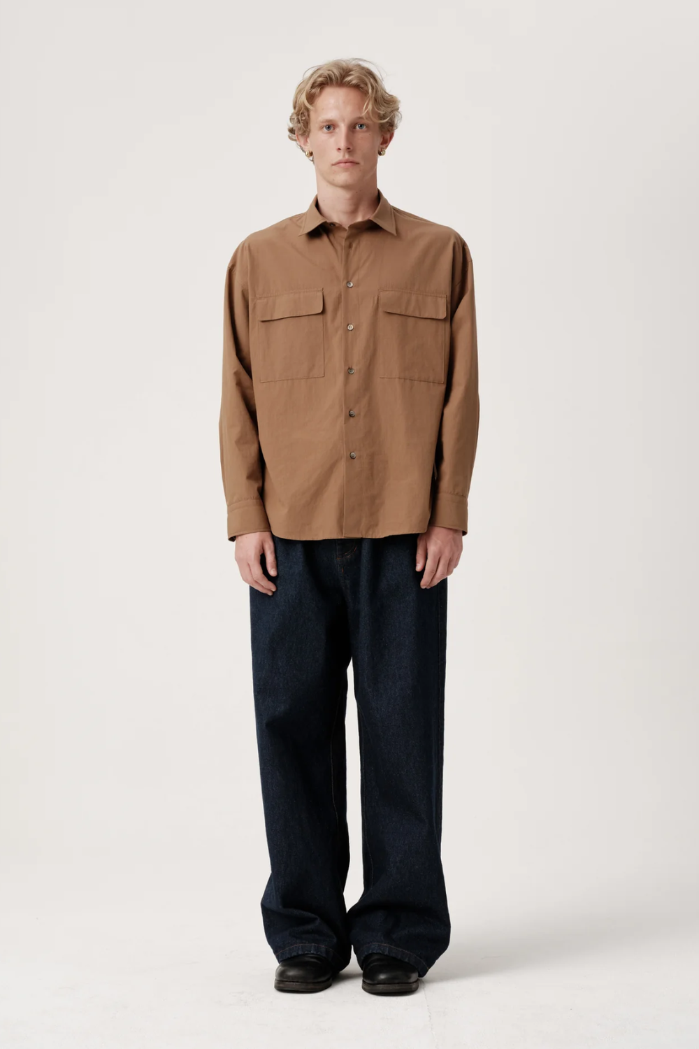 ASHA JASPER - Utility Shit / Cocoa Broadcloth | ASHA JASPER | Mad About The Boy
