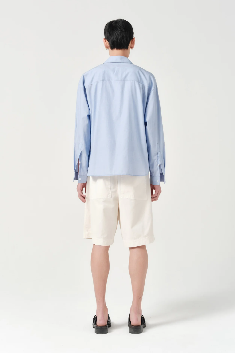 ASHA JASPER - Executive Shirt - Soft Blue Fil-à-fil | ASHA JASPER | Mad About The Boy